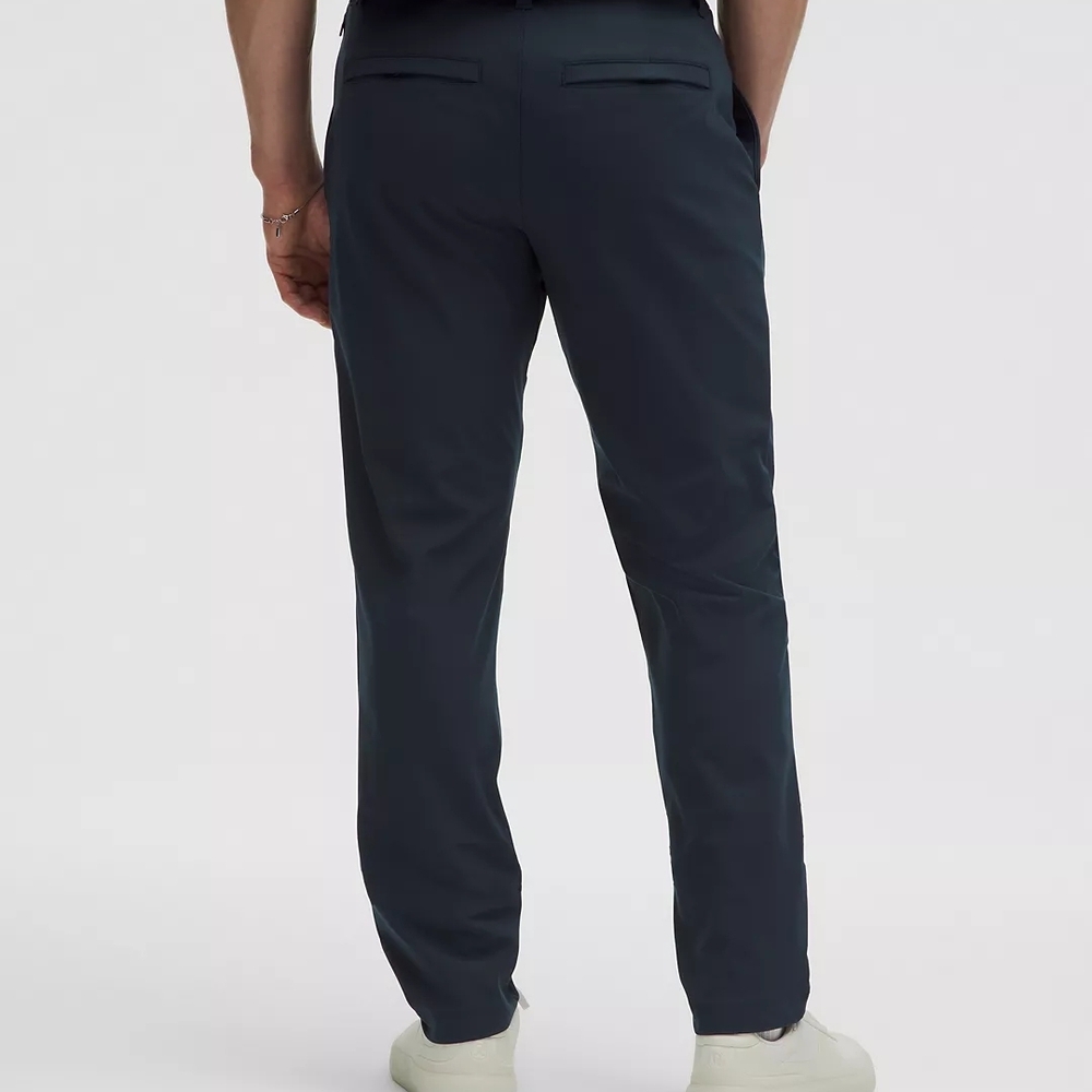 Lululemon ABC Classic Fit Trousers, Warpstreme, 36 X 32, Navy Blue - Picture 2 of 10
